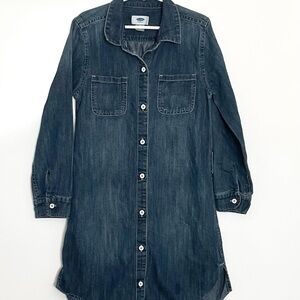 Old Navy Denim Shirt Dress